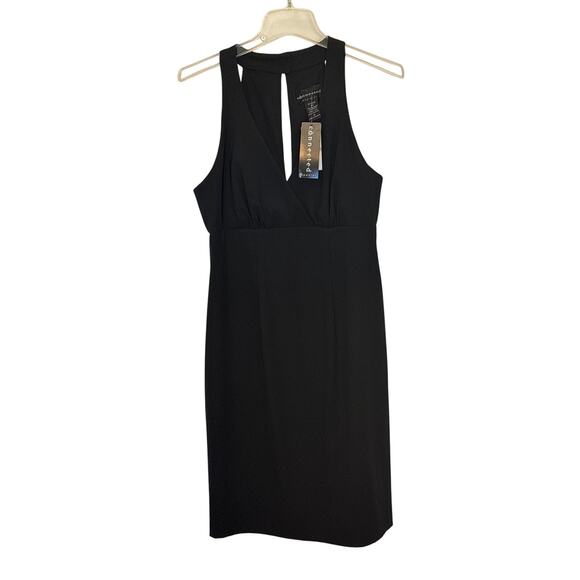 Connected Apparel black cocktail dress. - Picture 1 of 8